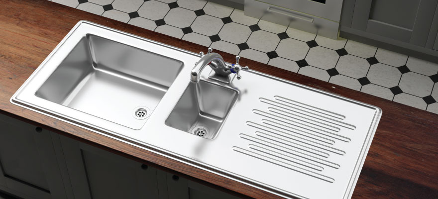 Choose a drop-in kitchen sink