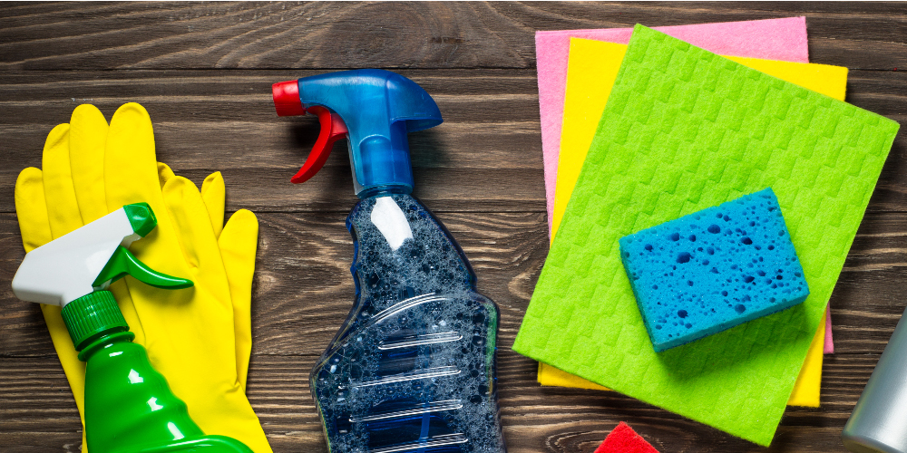 cleaning essentials for new home