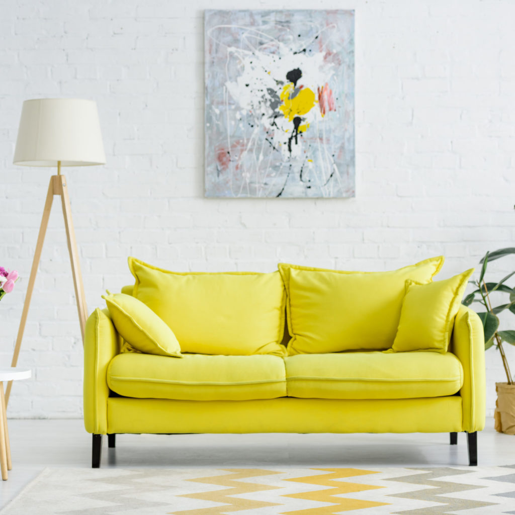 living room, feng shui, colour