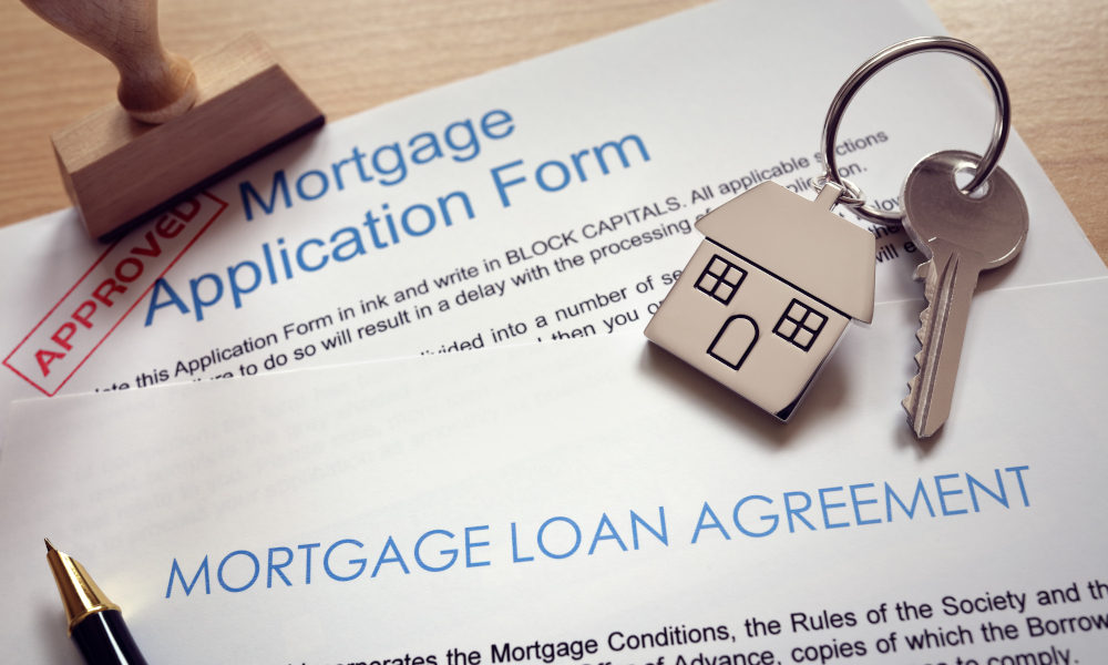 First time house buyer mortgage loan agreement