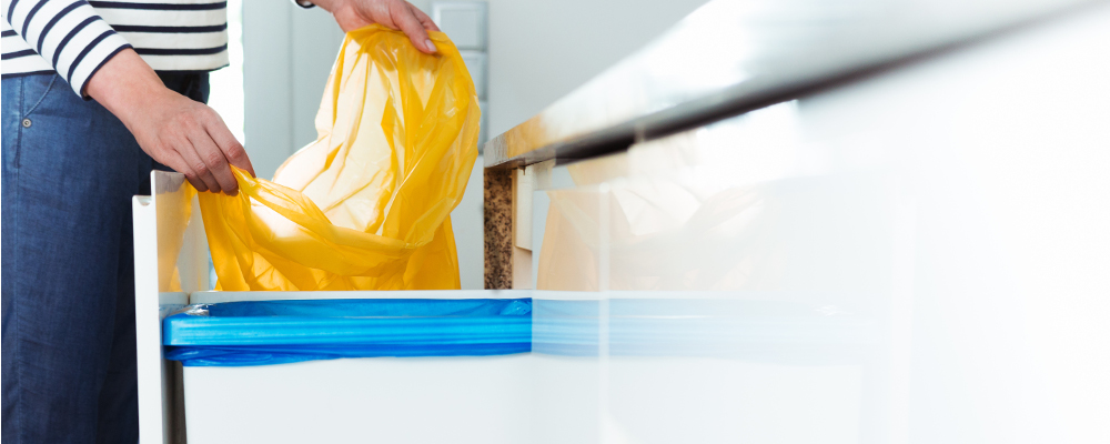 Golden kitchen rule - throw out the kitchen trash