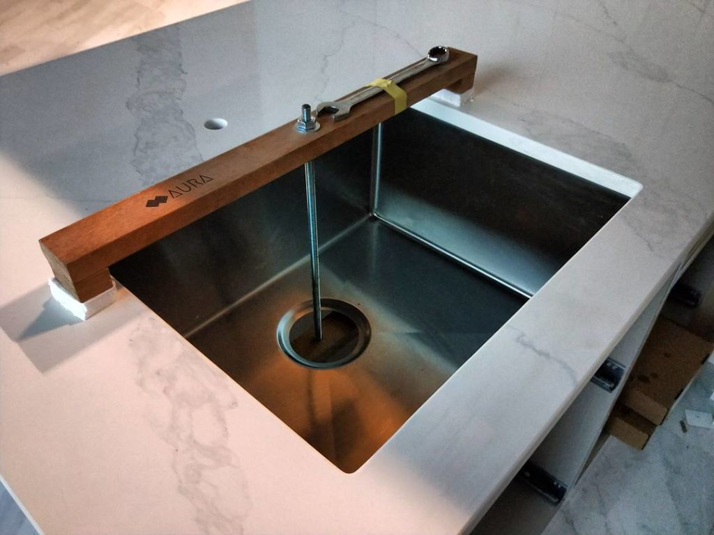 aurasink kitchen sink installation