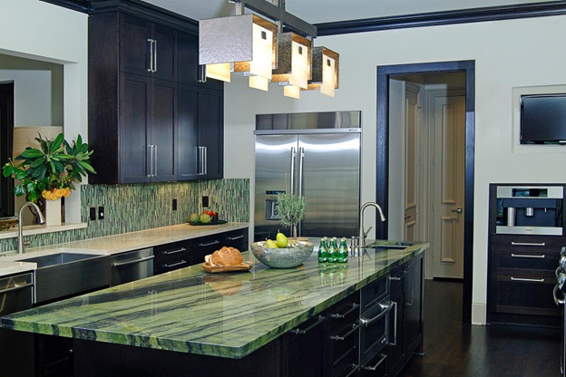 green quartz countertops