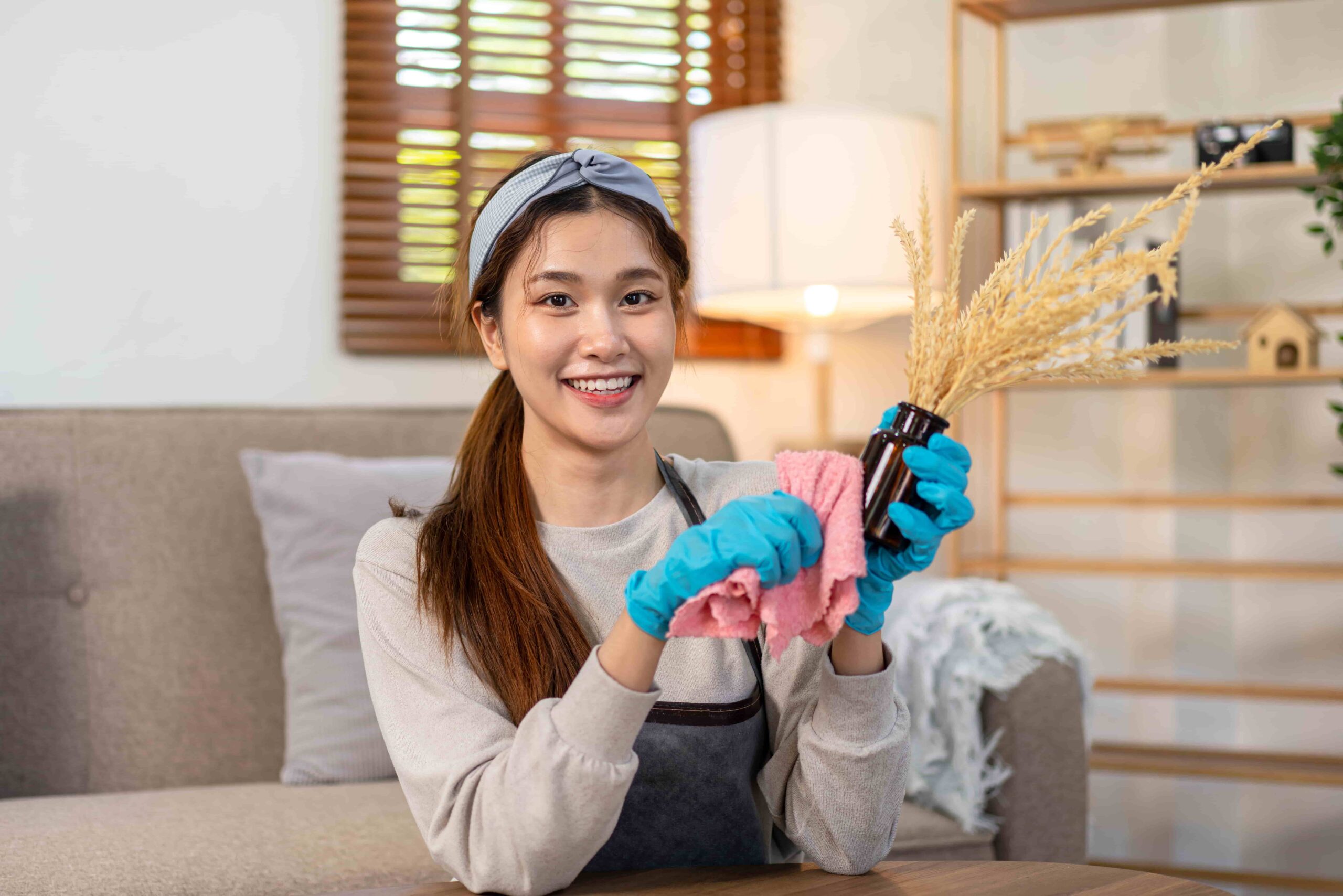 keeping space clean housekeeper