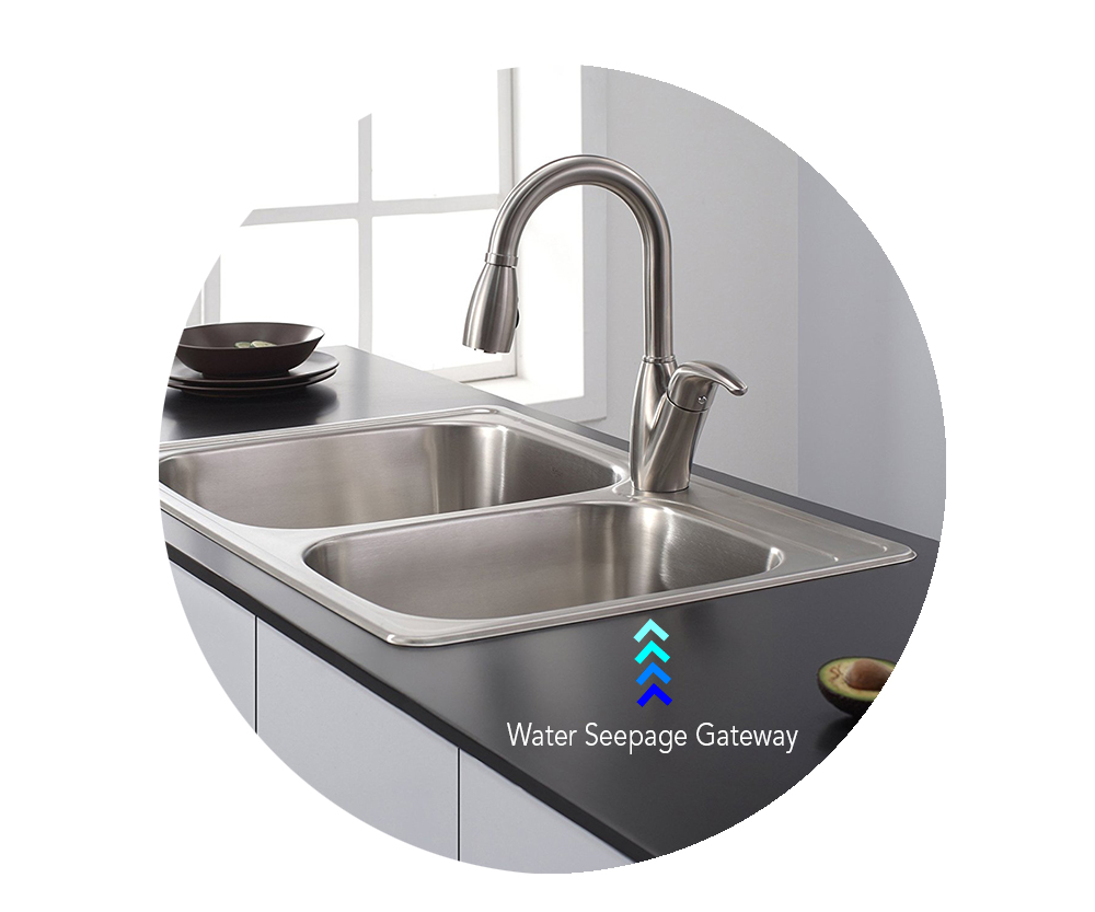 undermount sink water leakage